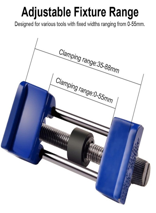 Serplex® Honing Guide Sharpening Jig for Chisel Adjustable Clamping Range 0-55mm Honing Guide for Chisel Planer Honing Guides for Chisels and Planes, Chisel Sharpening Jig for Wood Work - Image 2